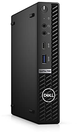 Dell OptiPlex 7090 Micro USFF PC - Intel Core i7 10700 (8 Cores, 2.9/4.8GHz), 1TB PCIe Gen 4.0 x4 NVMe, 16GB DDR4, vPro, UHD Graphics 750, GbE, WIFI 6 & Bluetooth 5.2, Windows 11 Pro (Renewed)