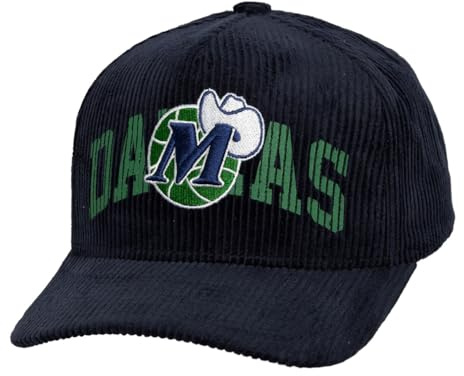 Mitchell & Ness NBA Arch Stamp Cord Snapback Cap Dallas Mavericks Navy