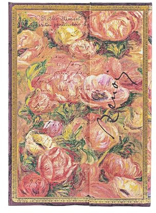 Renoir, Letter to Morisot (1892) (Embellished Manuscripts Collection) Midi Unlined Hardback Journal (Wrap Closure): Hardcover mit Klappumschlag