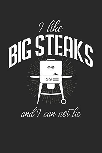 Mein Grillbuch: ♦ deine eigenen Grillrezepte auf einen Blick ♦ Vorausgefülltes Grillprotokoll für deine eigenen Rezepte und Fleisch-Kreationen ♦ ... 6x9 Format ♦ Motiv: I like big steaks 6
