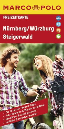 MARCO POLO Freizeitkarte 33 Nürnberg, Würzburg, Steigerwald 1:100.000