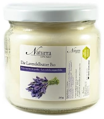 Naturra Bio Lavendelbutter Sheabutter + Lavendel 250g Glas