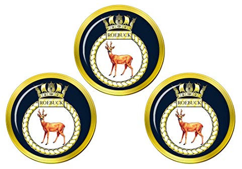 Giftshop UK Hms Rehbock, Royal Marineblau Golfball Markierer
