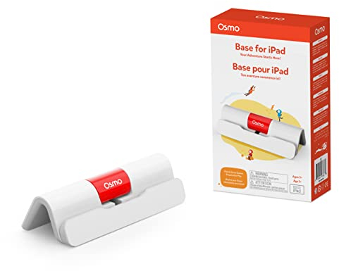 Osmo New Base for iPad- die Neue Basis für das iPad - inklusive 2 Lernspiele - Masterpiece und Newton - Zeichnen, kreative Problemlösung und Einstieg in die Welt der Physik