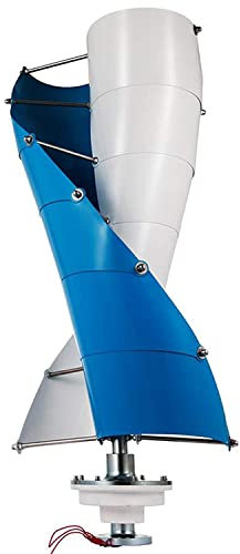AALGO Aerogenerador 800W Turbina Eólica De Eje Vertical Sistema De Energía Eólico 10 Aspas Generador De Viento Imán Permanente De Ca Trifásico con Controlador,12V