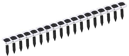 Schnellbauschrauben Magazinschrauben gegurtet mit Grobgewinde, Feingewinde oder Bohrspitze versch. Größen Trockenbauschraube Gipsplattenschraube magaziniert (3,9 x 35 mm | 1000 Stück, Grobgewinde)