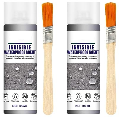 Voihamy Mächtiges Versiegelungsspray | Transparentes Wasserfestes Beschichtungsmittel Spray | Unsichtbares Wasserfestes Mittel | Superstarkes Haftspray | Sprühklebende Auslaufsichere Beschichtung