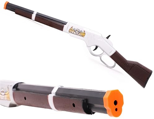 Toyland® 53 cm (21) Fusil de Cowboy du Far West avec Effets sonores - Jouets de Jeux de rôle et de déguisements - 3 Ans et Plus