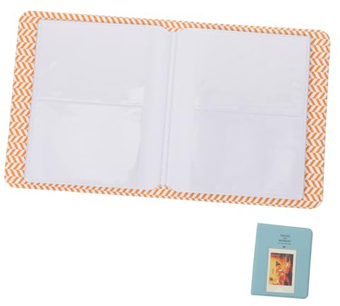 NUOBESTY Álbum De Fotos Mini Decorativo Almacenamiento De Tarjetas y Entradas Álbum De Inserción Para Recuerdos Familiares y Para Cumpleaños y Festividades