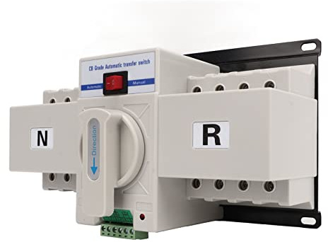 FBITE Interruptor de Cambio de disyuntor, sin Ruido, Interruptor de Transferencia automática de Doble Potencia de 400V for Centro Comercial Cortacircuitos