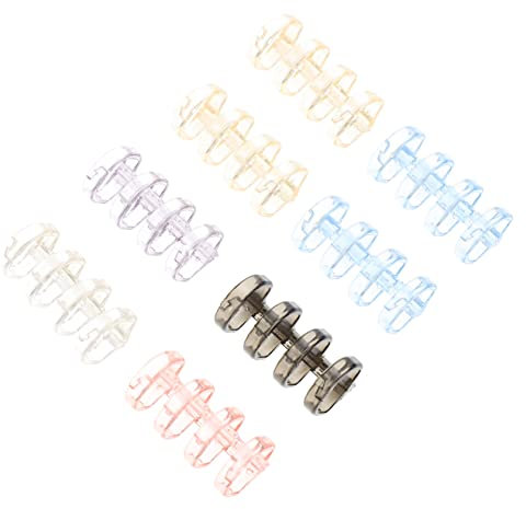 Lurrose 10 Stück Klemmen Für Loseblatt-buchbinder Snap Segmentierte Binder Clips Für Büros Sammelalbum Binder Student Supply Mixed