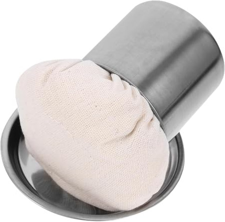 Colcolo Cepillo para Grasa de panqueques, esparcidor de Crepes, trapeador de Acero Inoxidable, Limpiador, aplicadores de Aceite para Parrilla de Barbacoa, con Bandeja