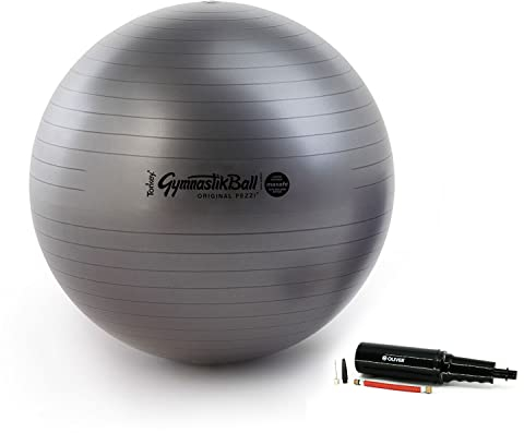 Pezziball Gymnastikball MAXAFE (anti-burst) 65 cm GRAU