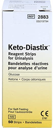 KETO DIASTIX Teststreifen 50 St