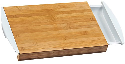 Kesper Schneidebrett, Bambus, Braun/Weiß, 41 x 4 x 25 cm, 3