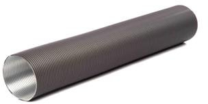 Flexibles Lüftungsrohr aus Aluminium Ø60mm grau