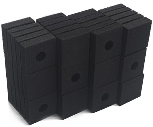 LTWHOME Ersatz Filter Pads Passend für Turbo 350 Filter Pat Mini Internal Filter(Packung mit 12)