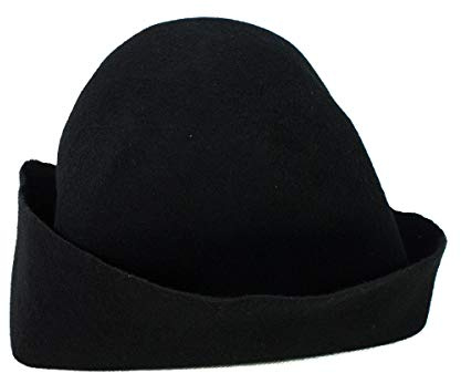 Vehi Mercatus Filzhut/Pilgerhut schwarz
