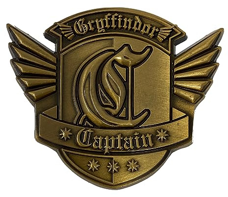 FaNaTtik Harry Potter Limited Edition Gryffindor Captain Badge Collectible Metal Medallion