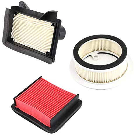 prasku Paquete de 3 Filtros de Aire para Motocicleta para Yamaha XP530 T-MAX 530 SX DX 2017-2019