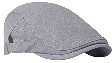 FBBULES Boinas Ligero Respirable Gorra Casual Clásico Sombreros de Caza Gatsby Ivy Irish Hat Beret Flat Cap Vintage Newsboy Plana Sombrero Gorras para Hombre Mujer Ajustable 55-60 CM