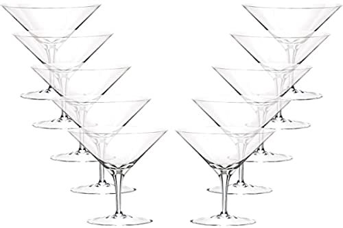 Set 10 copas coctel 35 cl cristal Colección Barware