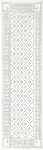 Ekelund - Tischläufer Åttebladrose 080 50x150 cm 55% Baumwolle 45% Leinen