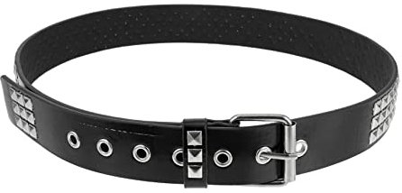 VALICLUD 1Stk Nietgürtel Gothic-Accessoires dekorativer Gürtel Kugelgürtel Ledergürtel Damengürtel dekorativer Bund modischer Gürtel Rock'n'Roll Kleidung Fräulein Legierung
