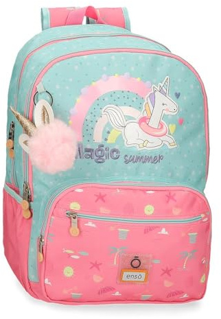 Enso Magic Mochila Escolar, Multicolor, 32x44x17 cms