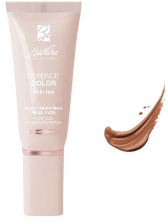 DEFENCE COLOR SKIN TINT NUDE SKIN FOUNDATION SERUM 704 CARAMEL