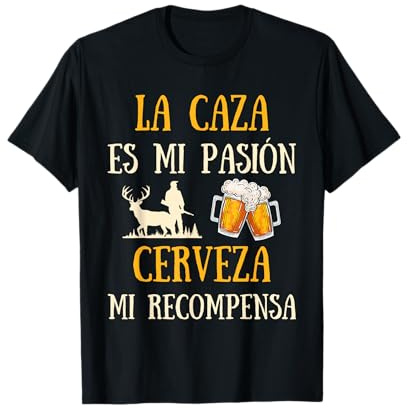 Caza Hombre Divertido Idea De Regalo Cazador Cerveza Camiseta