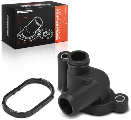 Frankberg Tubo distribuidor de calefacción Brida del refrigerante Diesel | Compatible con A6 Avant 4G5 4GD A4 8K2 B8 Q5 8RB T.o.u.a.r.e.g 7P5 7P6 Replace# 059121506H