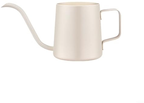 Hervidor de cuello de cisne hecho de acero inoxidable para verter sobre café y té (350 ml)