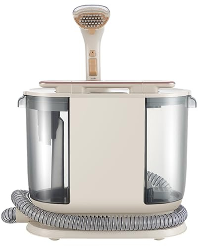 Limpiador portátil de alfombras y telas con succión de 13 Kpa, indicaciones de voz inteligentes, residuos de 1.8 L y tanques de agua limpia de 2 litros para limpieza profunda de muebles, áreas de