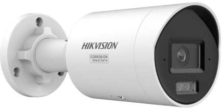 Hikvision DS-2CD2087G3-LI2UY/SL Bullet Type IP Security Camera, 8MP ColorVu, Two-Way Audio, IP67, Smart Hybrid Light