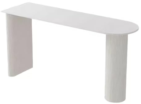 Bartabeller Vitt ljus lyxigt stenskiva barbord fritidsvägg matbord for vardagsrum, kök, matsal Bar Bordets Högbord(180 * 50 * 105cm)