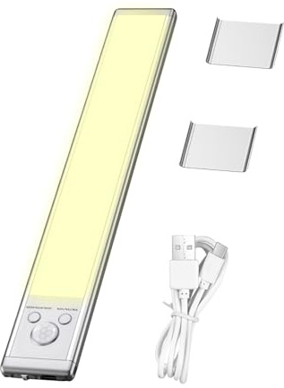 Patifirst Iluminación Bajo Para Cocina | Lámpara LED Regulable | Luz Inteligente Magnética - Para Uso En Armario, Cocina, Dormitorio, Estante, Encimera, Hogar, Interior, Pasillo