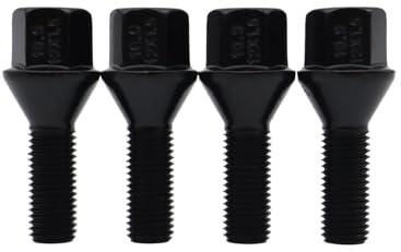 Radbolzen für MINI R50 (2000–2006) und R53 (2000–2006), Leichtmetallfelgen, Radbolzen und Muttern, M12x1,5 (26 mm)