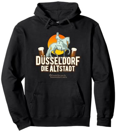 Düsseldorf La Vieille Ville de Jan Wellem Düsseldorf Sweat à Capuche