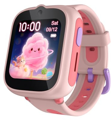 TCL MOVETIME MT48 – 4G-Smartwatch für Kinder mit GPS-Tracking, SOS-Taste, 2MP-Kamera, Fitness-Tracking und personalisierten Themen