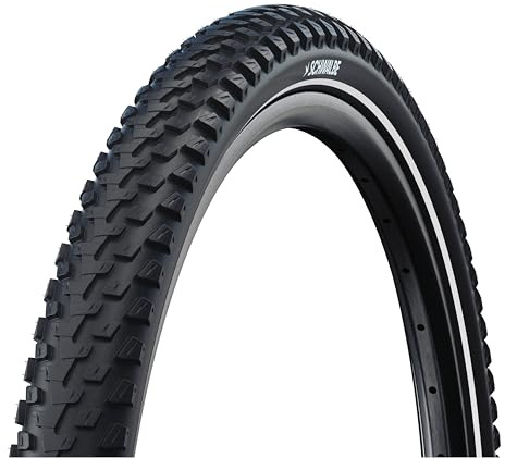 Schwalbe Marathon Plus MTB - Performance Line Drahtreifen Fahrradreifen, Black/Reflex, 29 x 2.60