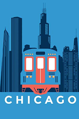 Chicago: Reisetagebuch zum Ausfüllen und Ankreuzen für eine Reise nach Chicago in den USA / Über 100 Seiten für bis zu 45 Urlaubstage/ Notizbuch, Tagebuch für die Ferien / inkl. Packliste