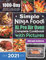 Simple Ninja Foodi XL Pro Air Oven Complete Cookbook with Pictures: 1000-Day Air Fry, Bake, Toast, Bagel, Reheat, Pizza, and Dehydrate Recipes for Beginners and Advanced Users