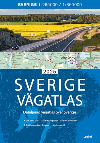 Sverige vägatlas 2025