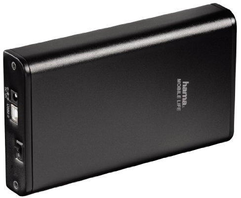 Hama Festplattengehäuse (8,8 cm (3,5 Zoll), SATA, USB 2.0)