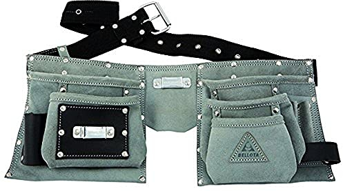 Bellota 51320 - Cintura Porta Attrezzi Professionale per Operai - Marsupio Porta Attrezzi Regolabile - Colore Standard - 22,5 x 130 cm