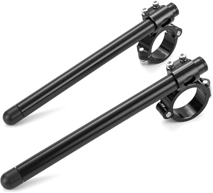 Φ37mm clip ons handlebar fit for motorcycle fork tube Φ37mm,cafe racer build clip on bars Φ 7/8 CNC aluminum Machined