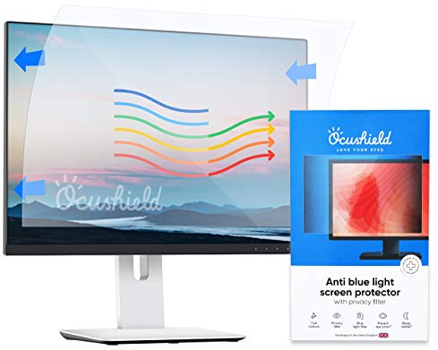 Ocushield Blue Light Privacy Screen Filter, 27 inch (16:9)