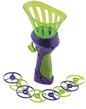 Fashy 8557 01 Propeller Flying Game with 8 Flying Discs