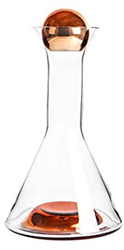 Wine Decanter/Wine Decanter Carafe Minimalist Modern Decanter Light Luxury Home Whiskey Red Wine Pouring Jug Golden Glass Triangle Jug Decanter Home Set Decoration Red Wine Decanter/Wine Decanters ( S